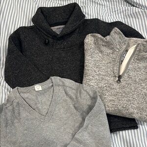 Gray Turtleneck Sweater Collection